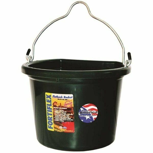 Fortiflex Bucket 8qt Flatbk Huntergreen 1301823